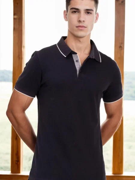 Tricou polo Dewberry negru