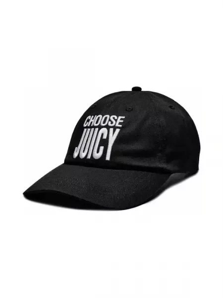 Juicy Couture Șapcă baseball CHOOSE JUICY negru