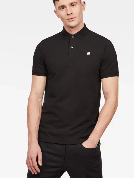 G-Star Raw Tricou Polo negru