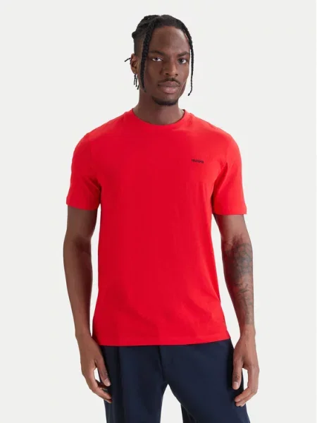 HUGO t-shirt czerwona