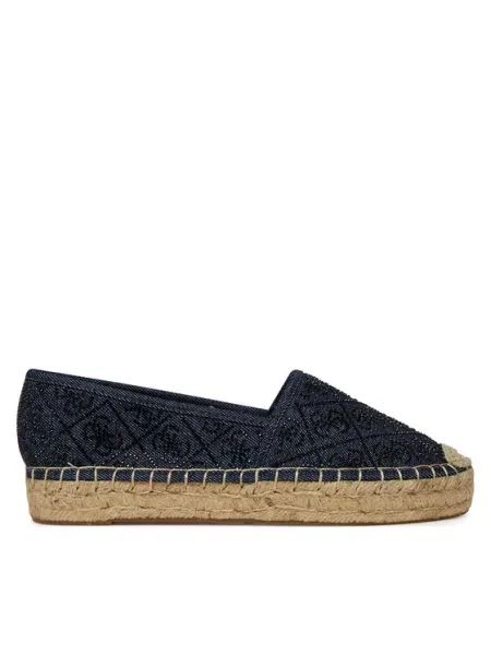 Guess espadryle JOLANDYN FLJODY granatowy