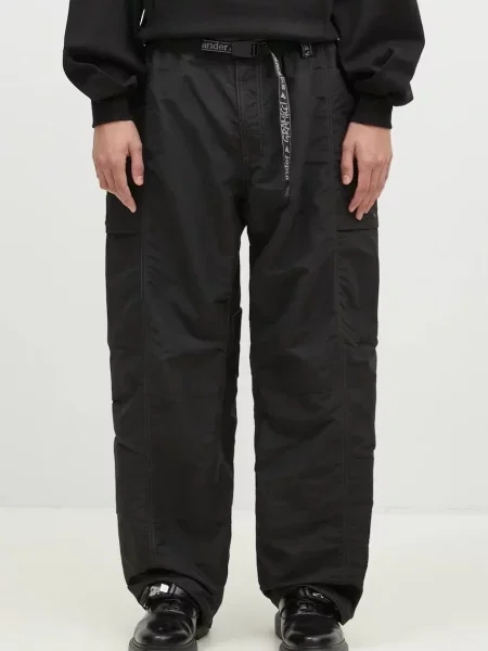 Gramicci pantaloni Patchwork Wind Short negru