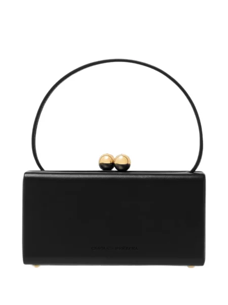 Geantă shopper Carolina Herrera din piele negru