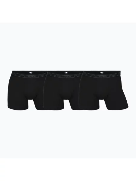 Boxeri termoactivi pentru bărbați Dovre Tights 3 pack black negru