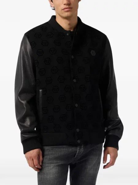 Geacă bomber Philipp Plein negru