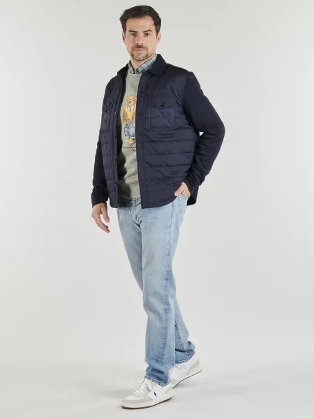 Geacă Polo Ralph Lauren albastru