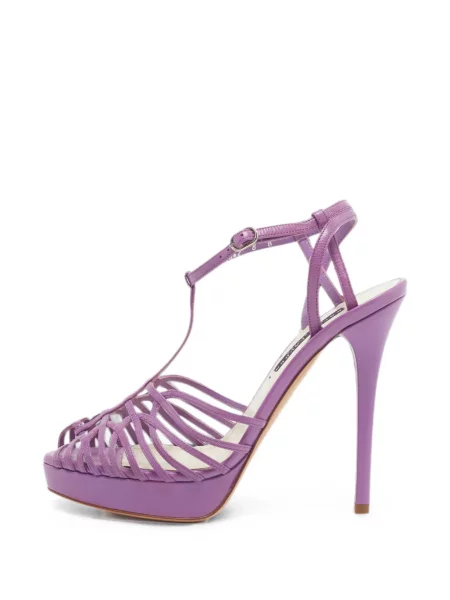 Sandale Ralph Lauren Collection cu bretele violet