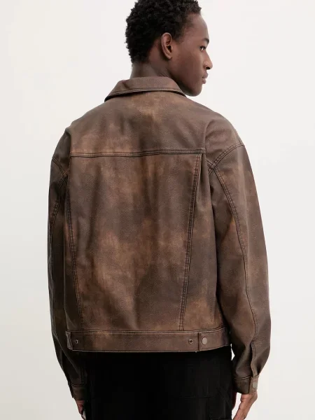 Яке Guess Originals преходен модел кафяво