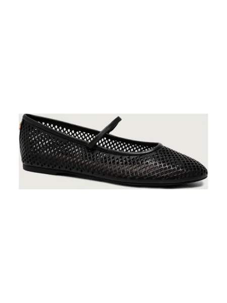 LAUREN RALPH LAUREN De piele balerini JAYNA negru