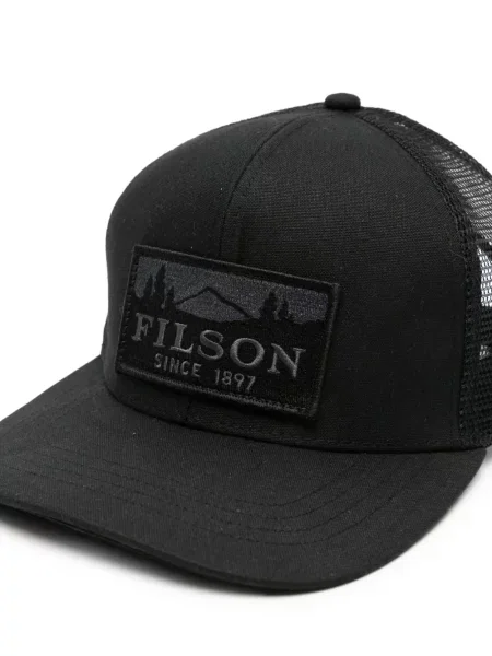 Baseball sapka Filson autogrammal fekete