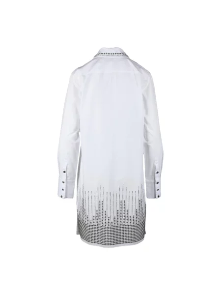 Sukienka koszulowa Paco Rabanne niebieska
