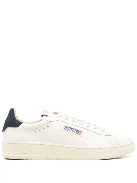 Sneakerși Autry din piele alb