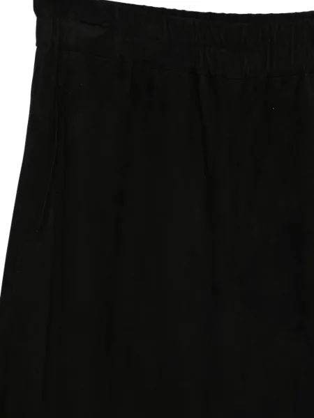 Spodnie Rundholz skórzane czarne