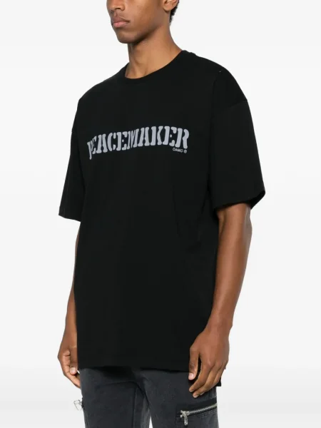 Tricou Oamc Peacemaker cu model floral negru