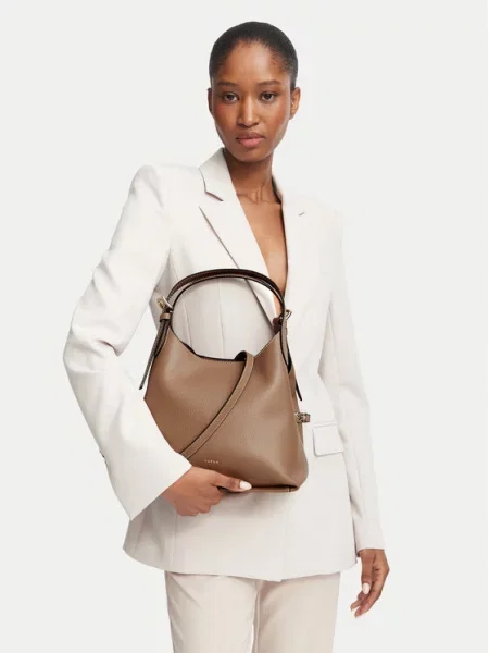 Torbica Furla Primrose M Svijetlo smeđa