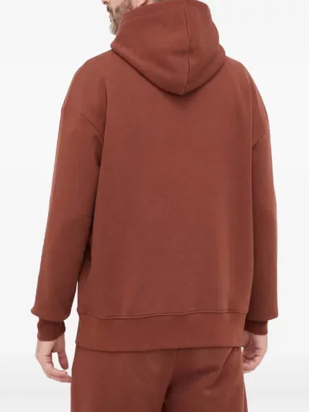 Hoodie Fila με κέντημα καφέ