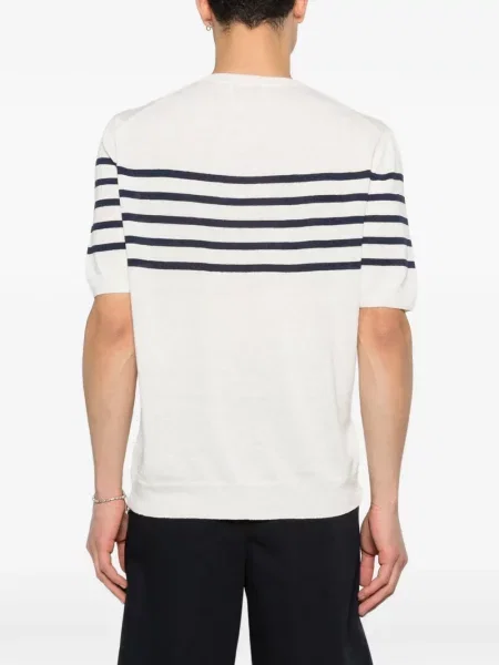 Tricou Gran Sasso cu dungi alb