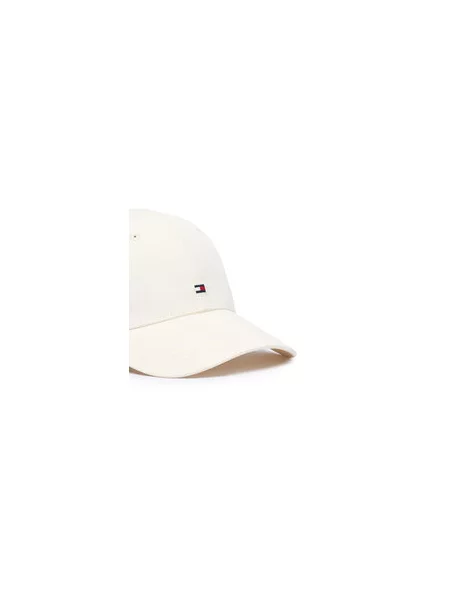 Kepurė su snapeliu Tommy Hilfiger Th Flag Kreminė geltona