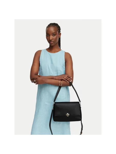 Tory Burch Дамска чанта Charlie черен