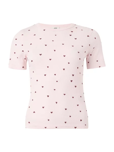 JDY Tricou JDYLUCKY ciclam / pastel roz
