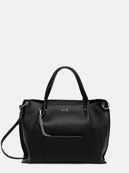 Чанта Armani Exchange черно