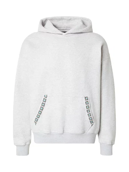 Abercrombie & Fitch Tréning póló ESSENTIAL világosszürke