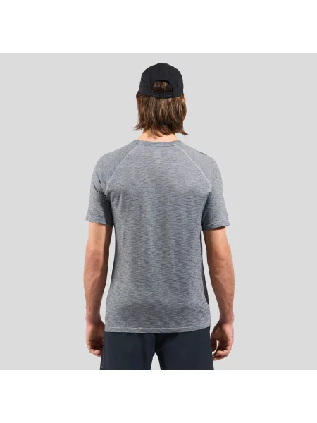 Koszulka biegowa Odlo X-Alp PW T-Shirt Crew Neck szara