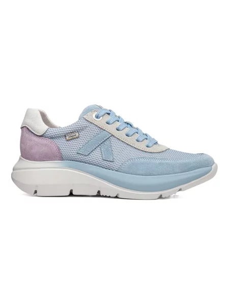 Sneakersy Callaghan skórzane niebieskie