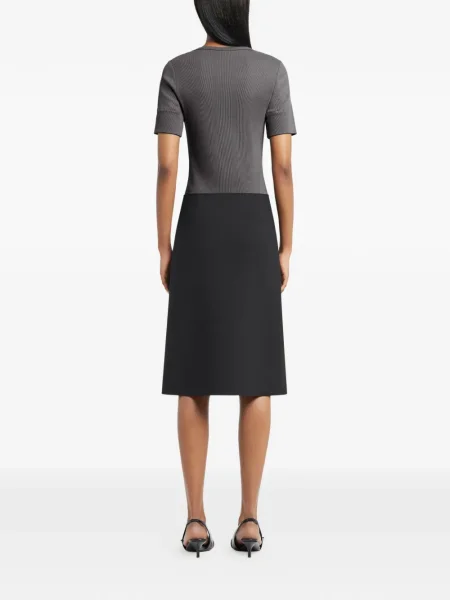 Tricou Courreges gri