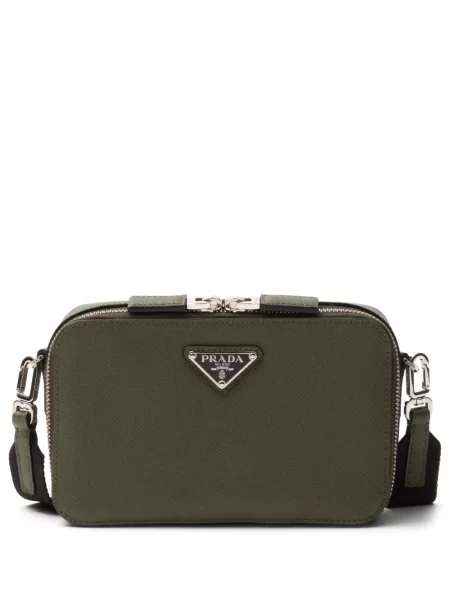 Geantă crossbody Prada verde