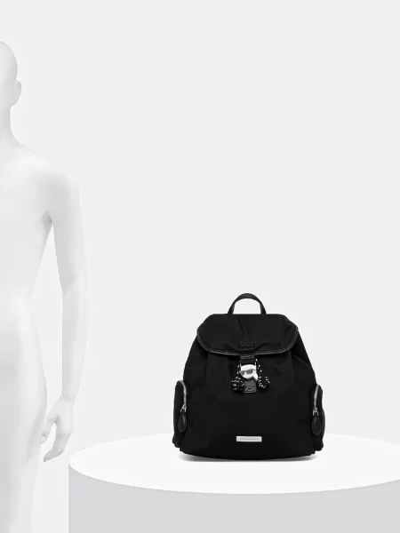 Рюкзак Karl Lagerfeld IKON малий однотонний чорний