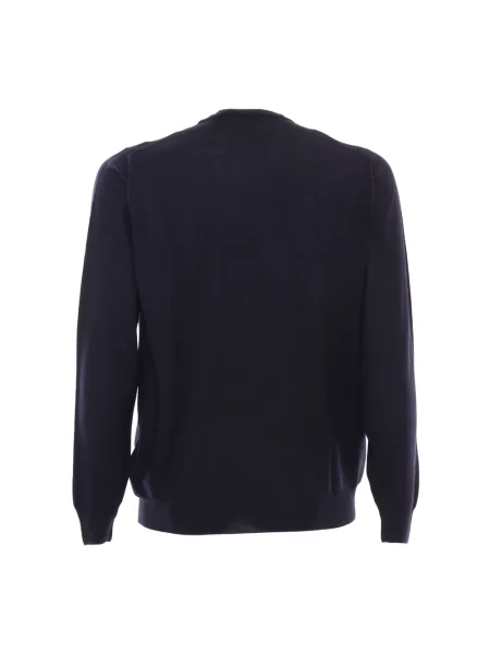 Sweter Fedeli wełniany czarny