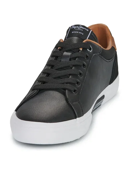 Sportcipő Pepe Jeans Kenton Court Bllack fekete