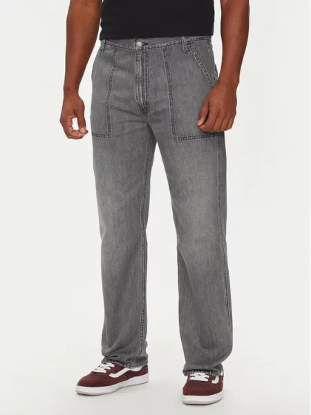 Levi's jeansy RELAXED STRT UTILITY szare