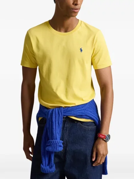 Polo Polo Ralph Lauren από ζέρσεϋ με αυτόγραφο μαύρο