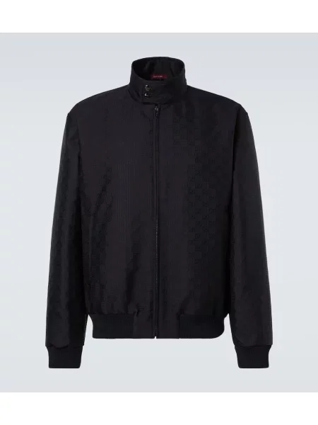 Жакардово яке Gucci черно