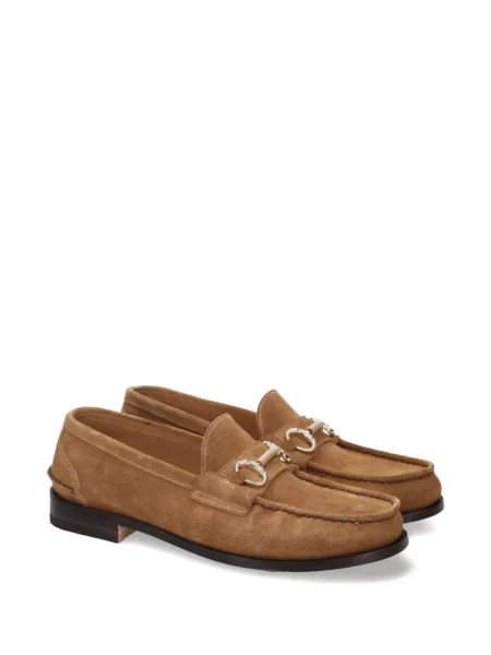 Pantofi loafer Premiata din piele maro
