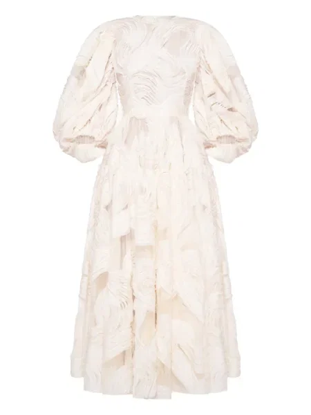 Sukienka midi Anouki do kolan garniturowa