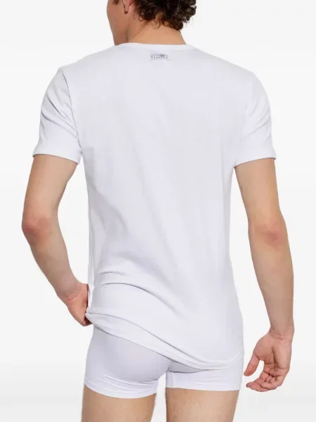 Póló Mm6 Maison Margiela autogrammal fehér
