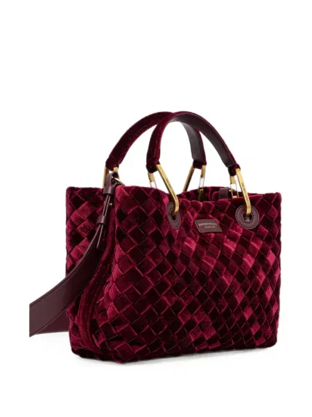 Geantă shopper Emporio Armani roșu