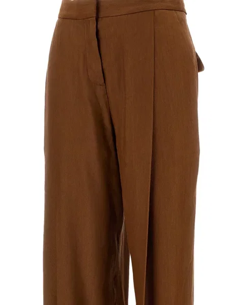 Pantaloni Elisabetta Franchi de in verde