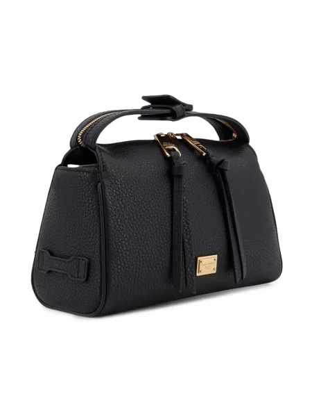 Torebka Dolce And Gabbana skórzana czarna