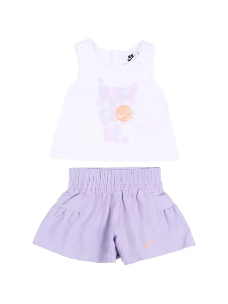 Szorty dziecięce Nike fioletowe