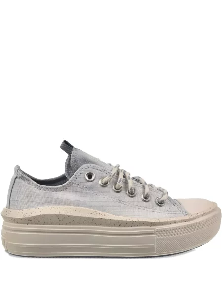 Бягане slip-on маратонки Converse Chuck Taylor All Star на платформе черно