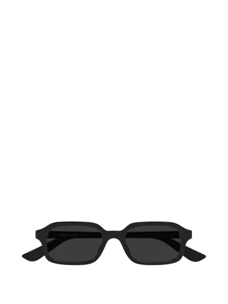 Ochelari de soare Alexander Mcqueen cu imprimeu geometric negru