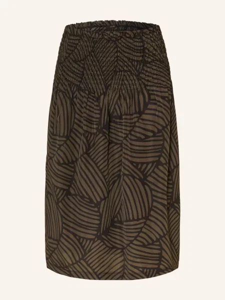 Opus Sukně Ropani / khaki černá