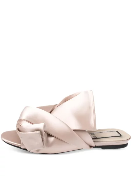 Sandale N°21 din satin