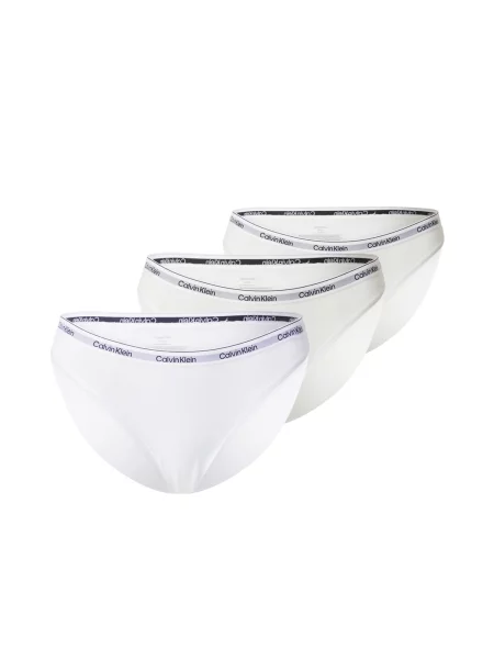 Calvin Klein Underwear Slip gri / negru alb