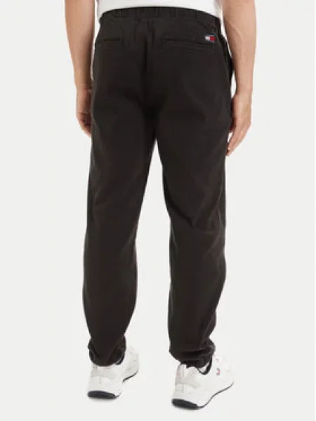 Tommy Jeans Hlače SONNY' crna
