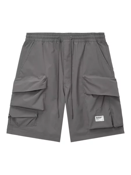 Bermude Musium Div. cu broderie gri